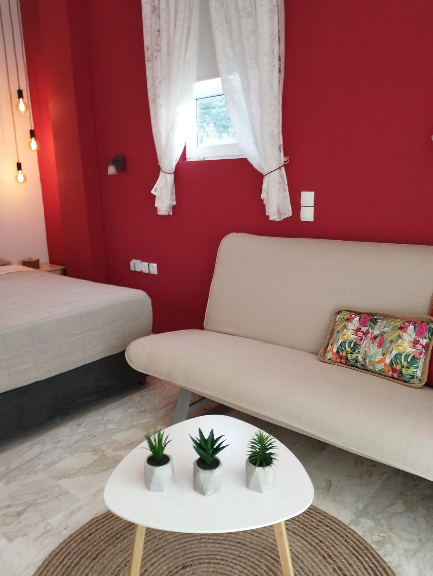 Ilektra Apartments Blue & Red Plataria Exterior photo